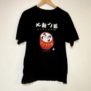 Vintage Japan Shirt Y2K Japanese Good Luck Doll T-Shirt Vtg